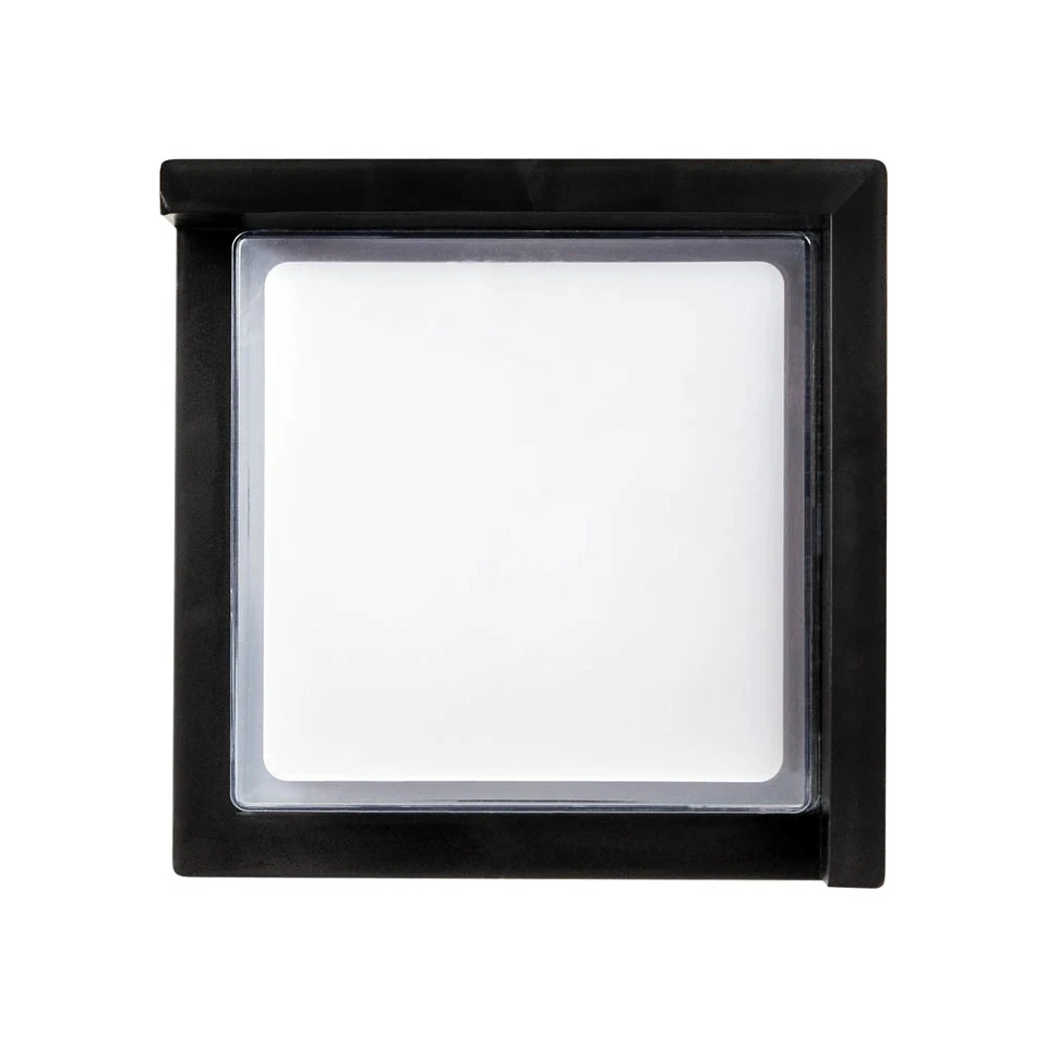 Aplica LED de exterior 840lm, 12W, 17cm, IP65, negru - Siera patrat [6]