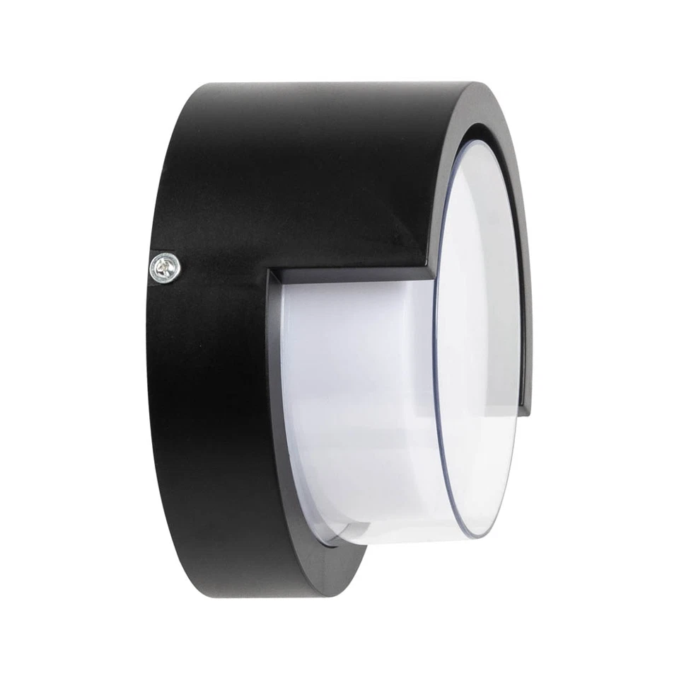 Aplica LED de exterior 840lm, 12W, 17cm, IP65, negru - Siera rotund [5]