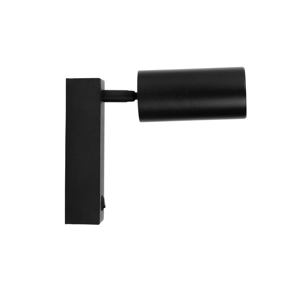 Aplica LED tip spot 10W, 15x11x5.5cm, IP20, lumina rece, negru - Kabo [6]