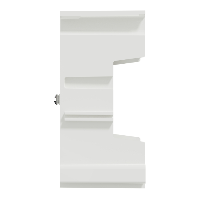 Cadru pentru montaj aparent multipost, Sedna Design, alb, SDD111902 [2]