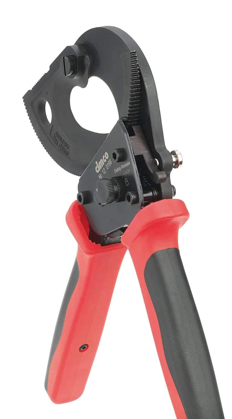 Cleste de taiat cabluri de cupru si aluminiu cu clichet, Ø 45 mm, VDE [3]