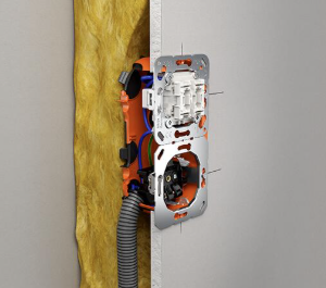 Doza aparat ermetica, 2M, montaj incastrat, 48 mm, ECON® [3]