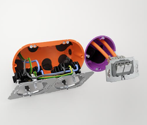 Doza aparat ermetica, 2M, montaj incastrat, 48 mm, ECON® [4]