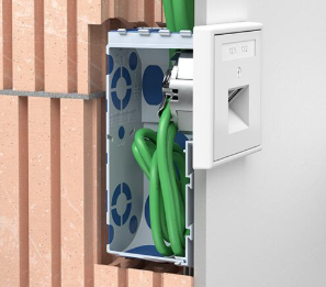 Doza aparat ermetica pentru electronice, montaj incastrat, 80x68 mm, UP¹ ECON® [4]