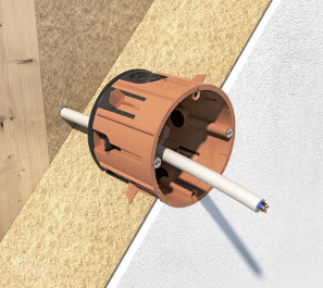 Doza aparat, montaj incastrat, 55 mm, Ø 68 mm, ECON® Iso + [3]