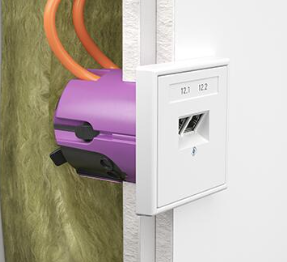 Doza aparat pentru date reteta, montaj incastrat, 74 mm, Ø 68 mm [4]