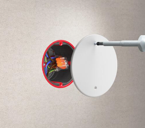 Doza aparat rezistenta la foc, montaj incastrat, 46 mm, Ø 68 mm [2]