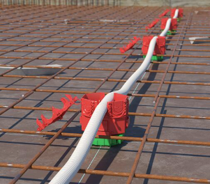 Doza pentru cabluri, B¹ 45° , in beton, Ø 60 mm [4]