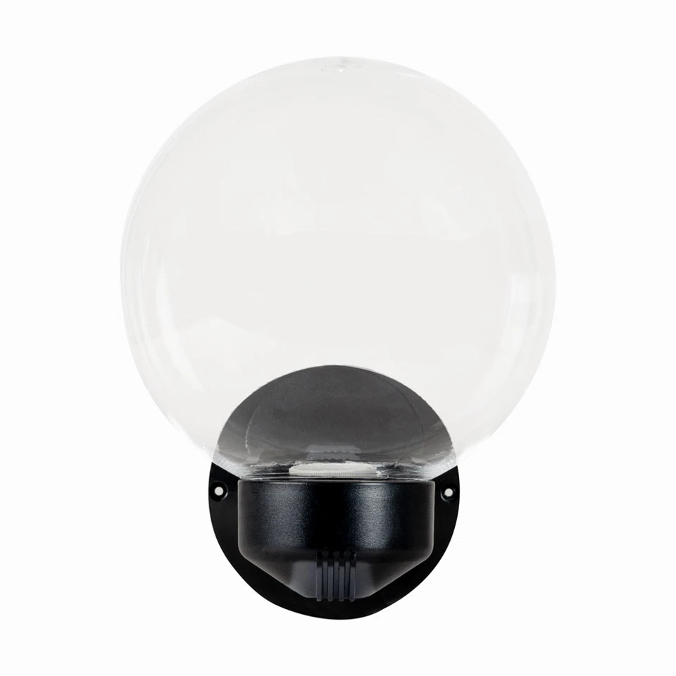 Lampa de gradina cu dulie E27, 20x26cm, 40W, IP44, transparent - Luca [6]