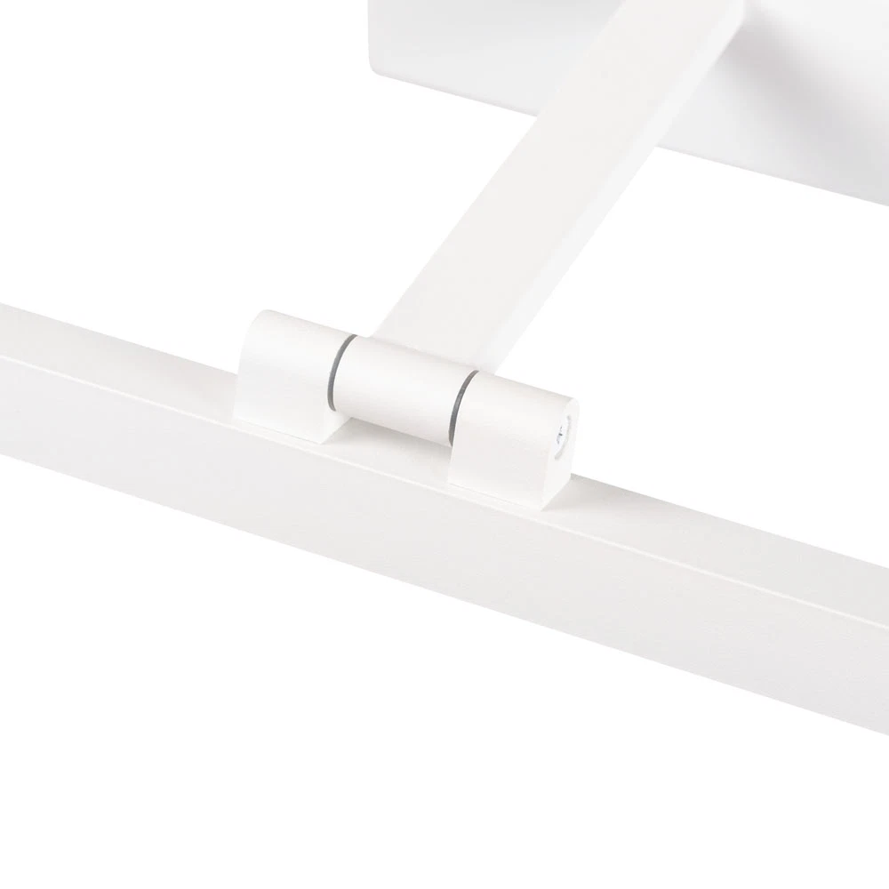 Lampa de oglinda pentru baie, IP44, 40 cm, lumina rece, alb [7]
