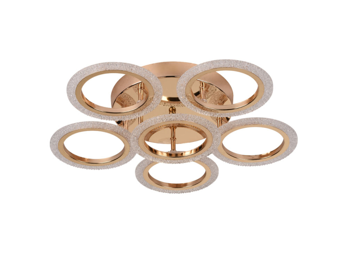 Lustra Bright LED 60W 3CCT 5800lm auriu dimabia [3]