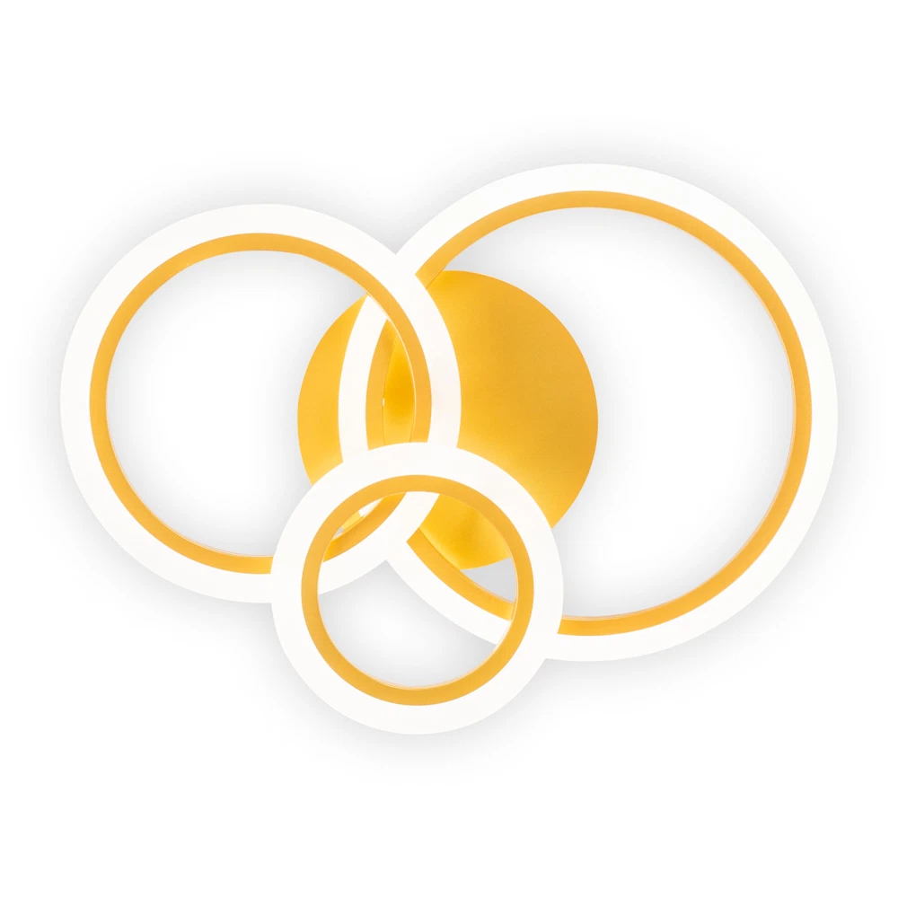 Lustra LED 2700lm 45W 50cm 3500-6000K cu telecomanda - Oro [3]