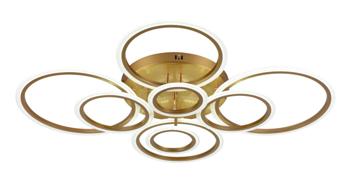 Lustra LED 7500lm 125W 3CCT 7500lm IP20, auriu - Glovy [3]