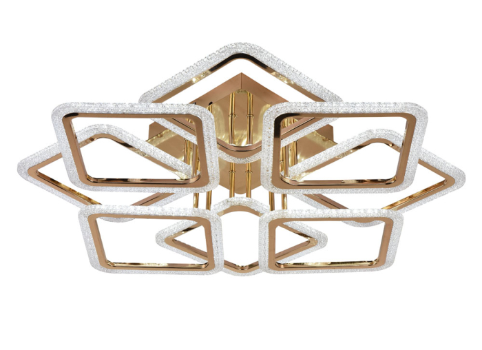 Lustra Veil LED 115W 3CCT 10925lm auriu dimabila [3]