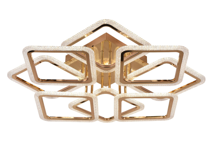 Lustra Veil LED 115W 3CCT 10925lm auriu dimabila [4]