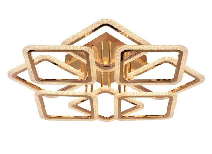 Lustra Veil LED 115W 3CCT 10925lm auriu dimabila [5]