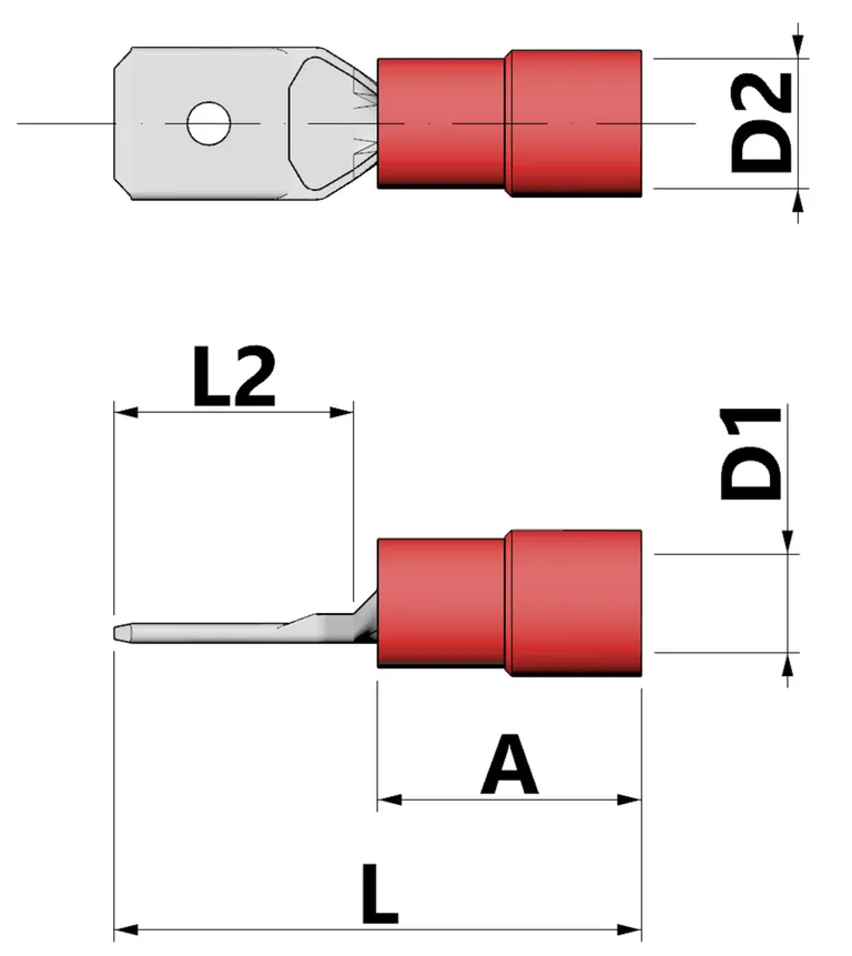 Papuc auto izolat TATA 4 - 6 mm², set 100 buc [2]