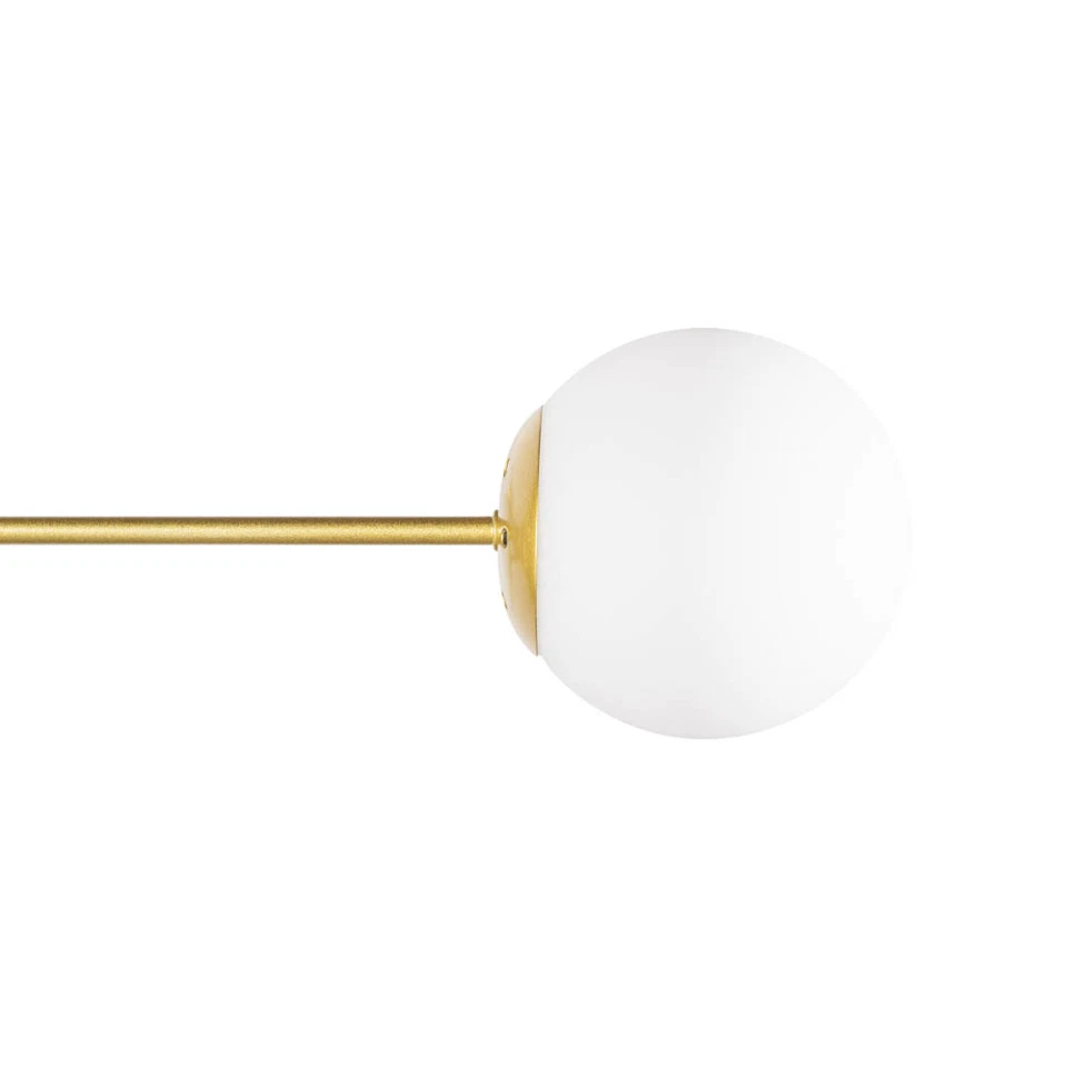 Pendul decorativ Lace, 8 globuri sticla, auriu, E27, 60W, 890mm - ideal living & dining [8]