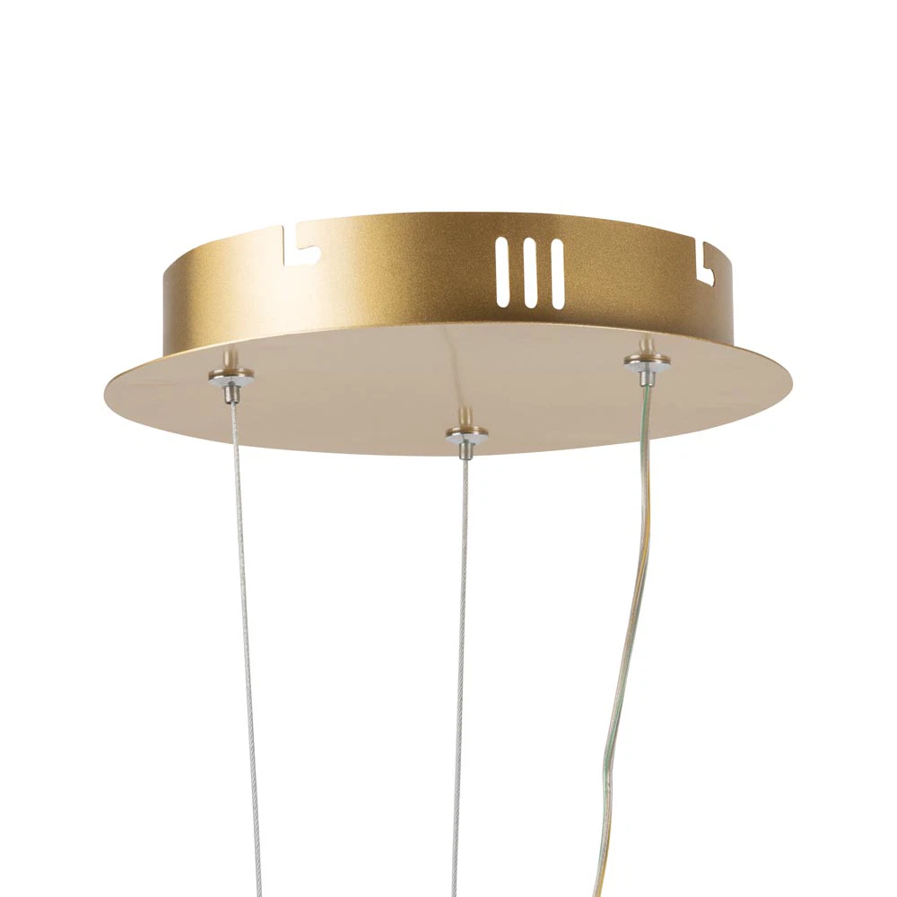 Pendul LED 2560lm, 40W, 60X150cm, 3000-6500K, auriu - Libra [4]