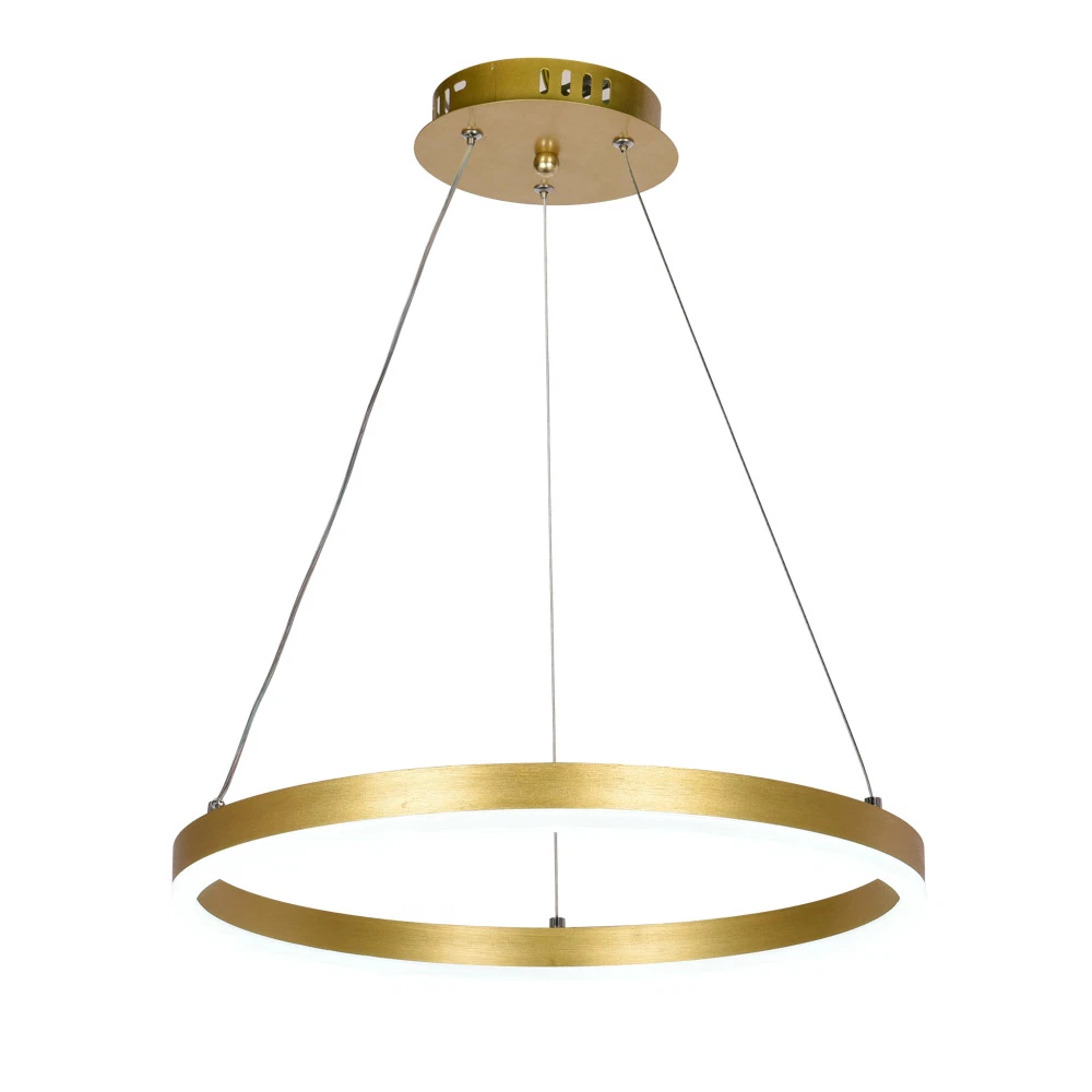 Pendul LED 30W 3CCT 2100lm IP20, auriu, rotund [4]