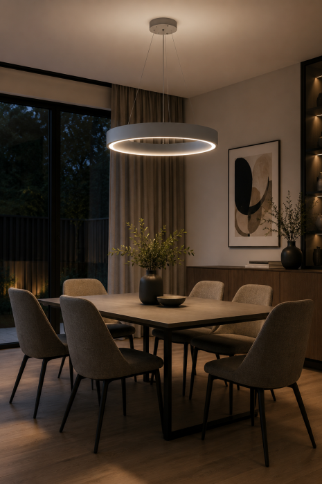 Pendul LED 3900lm 65W 60cm 4000K IP20 gri - Lind [3]