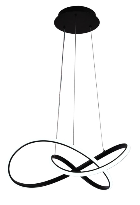 Pendul LED Libra 3410lm  55W 3CCT  negru [6]