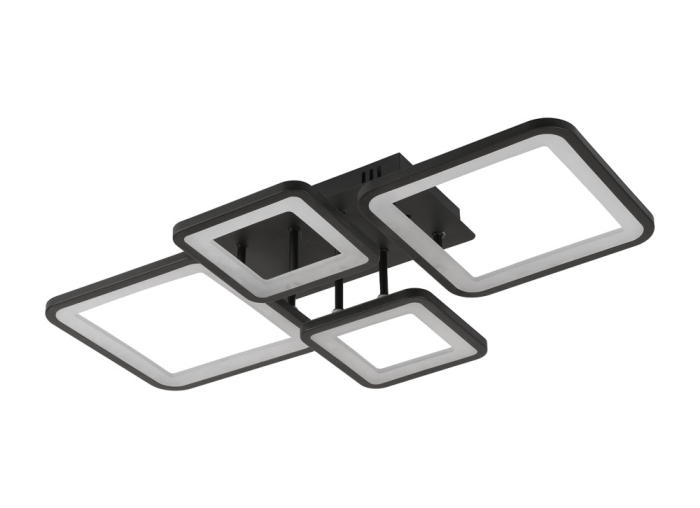 Plafoniera Ambient LED 70W 3CCT 3850lm negru dimabila [4]