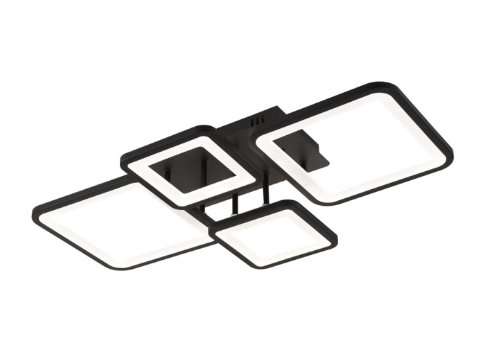 Plafoniera Ambient LED 70W 3CCT 3850lm negru dimabila [5]