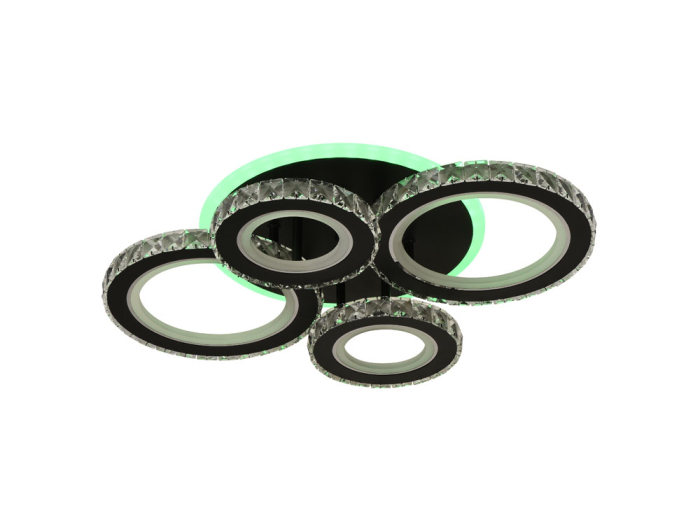 Plafoniera Echo LED 90W 3CCT 6930lm negru dimabilă [2]