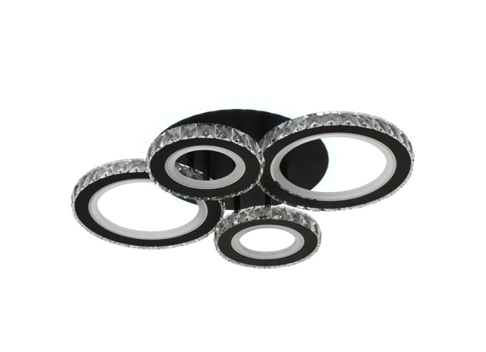 Plafoniera Echo LED 90W 3CCT 6930lm negru dimabilă [10]