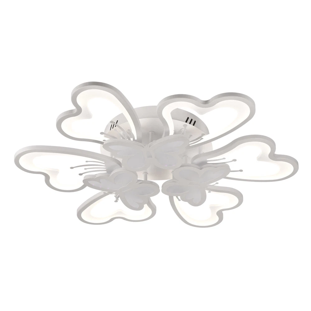 Plafoniera LED 100W 3CCT RGB 8500lm, IP20, alb - Butterfly [4]