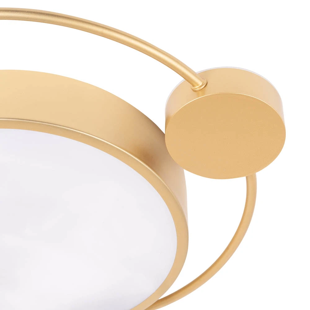 Plafoniera LED 1400lm, 28W, 3000K, 440x70mm, auriu - Moon [9]