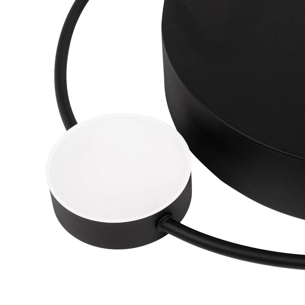 Plafoniera LED 1400lm, 28W, 3000K, 440x70mm, negru - Moon [8]