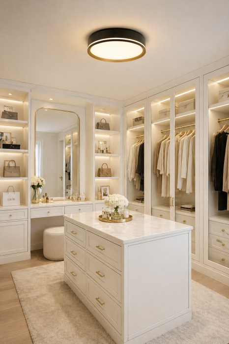 Plafoniera LED 1920lm, 32W, 4000K, negru - Cleo [4]