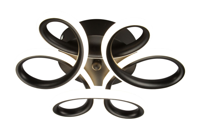 Plafoniera LED 1950lm 30W 3CCT negru - Lixy [4]