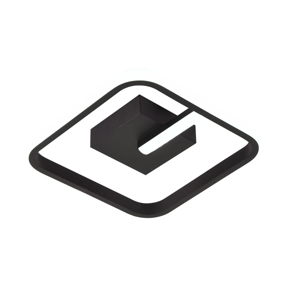 Plafoniera LED 1960lm 28W 3CCT IP20, negru - Veon [3]