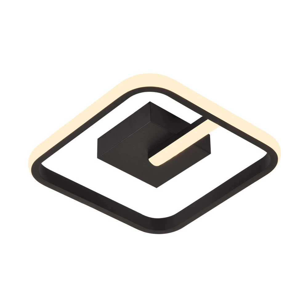 Plafoniera LED 1960lm 28W 3CCT IP20, negru - Veon [4]