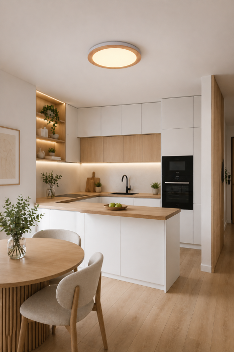 Plafoniera LED 2700lm, 36W, 4000K, IP20 - Roundwood [2]