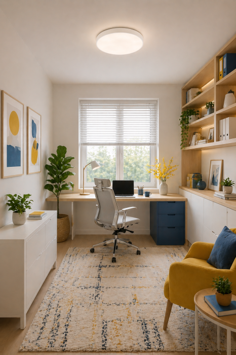 Plafoniera LED 2900lm, 52W, CCT 3000-6000K, alb - Macaron [3]