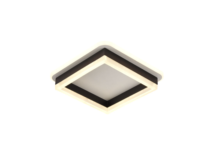 Plafoniera LED 2975lm 35W 3CCT negru si alb - Elya [5]