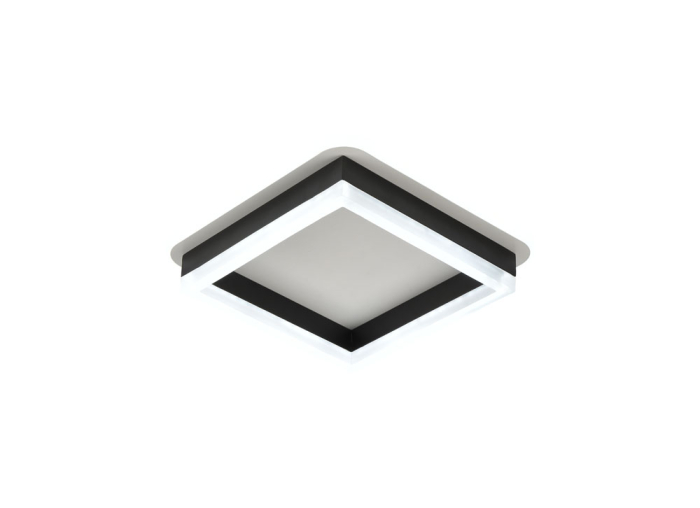Plafoniera LED 2975lm 35W 3CCT negru si alb - Elya [4]