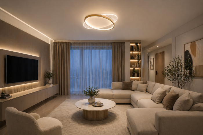 Plafoniera LED 3360lm, 48W, 3000-6000K - Gravity [2]