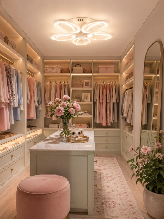 Plafoniera LED 3360lm, 80W, 3CCT cu telecomanda, alb - Petal [3]