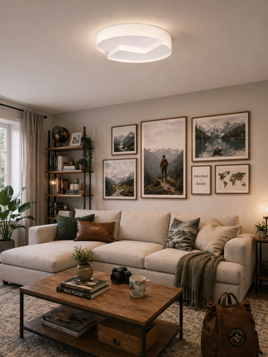 Plafoniera LED 3600lm, 48W, IP20, alb - Gerd [2]