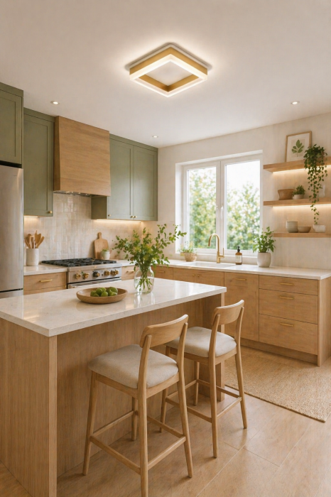 Plafoniera LED 3920lm Zino 40W 3CCT  auriu [2]