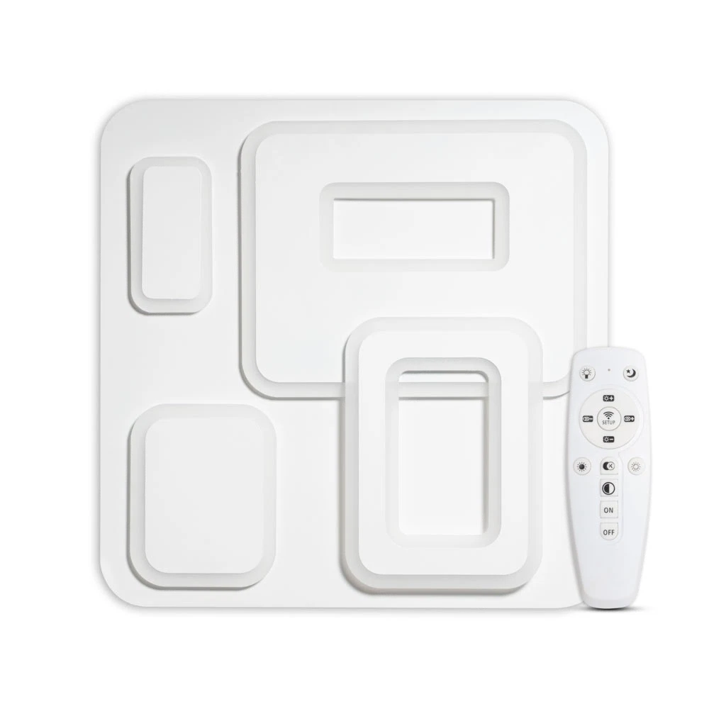 Plafoniera LED 5000lm, 95W, CCT 3000-6400K, IP20 - Bary [5]