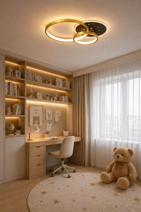 Plafoniera LED 5250lm 70W CCT auriu - Amber [3]