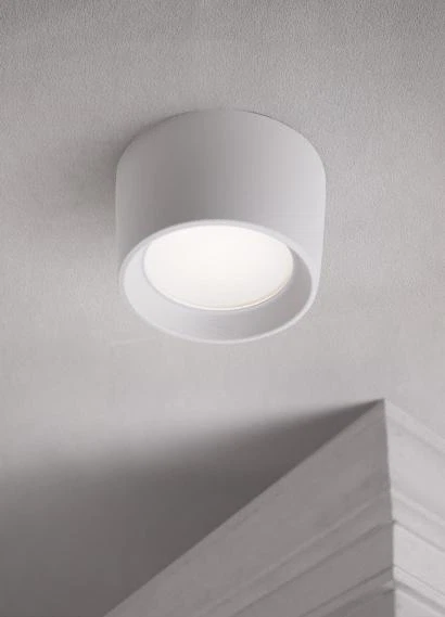 Plafoniera LED de exterior 1200lm, 16x10cm, 10W, 3000-6500K, IP55, alb - Livia [4]