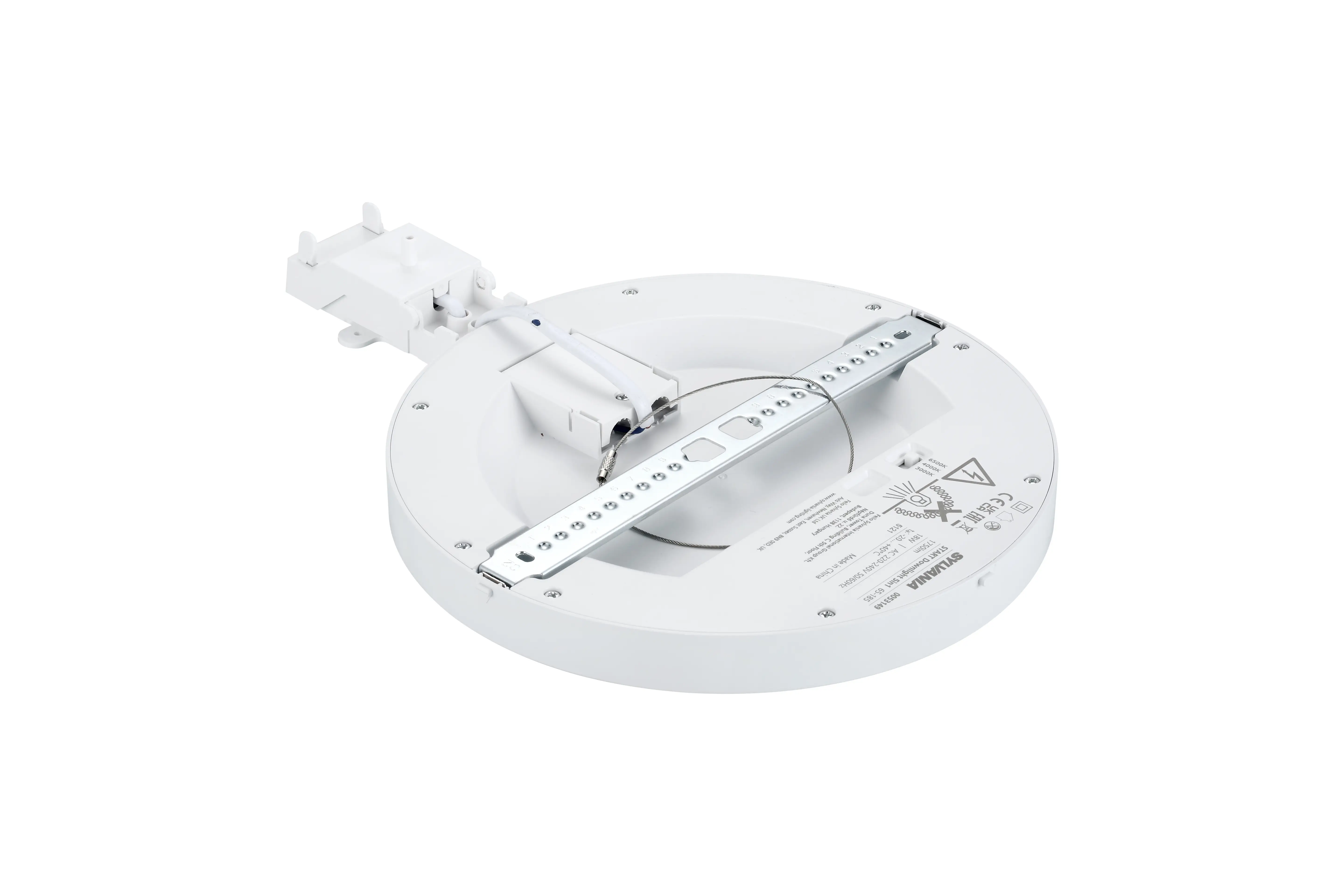 Plafoniera LED Downlight,aparent sau incastrat, dimabil, 1800lm, CCT selectabil, reglabil 65-185mm [7]