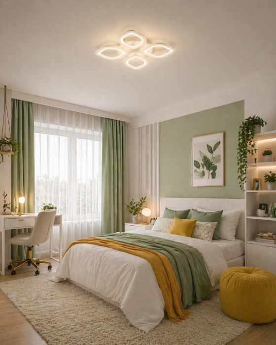 Plafoniera RGB LED 2400lm, 40W, 3CCT cu telecomanda - Agata [3]